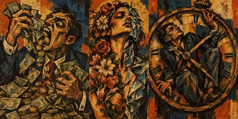 Symbolic Expressionist Art Generator generated by undefined