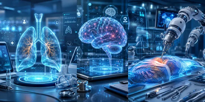 Dreamlike Futuristic Health Interfaces generated by undefined