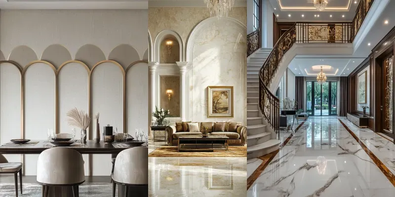 Neo Classic Luxury Interiors generated by undefined