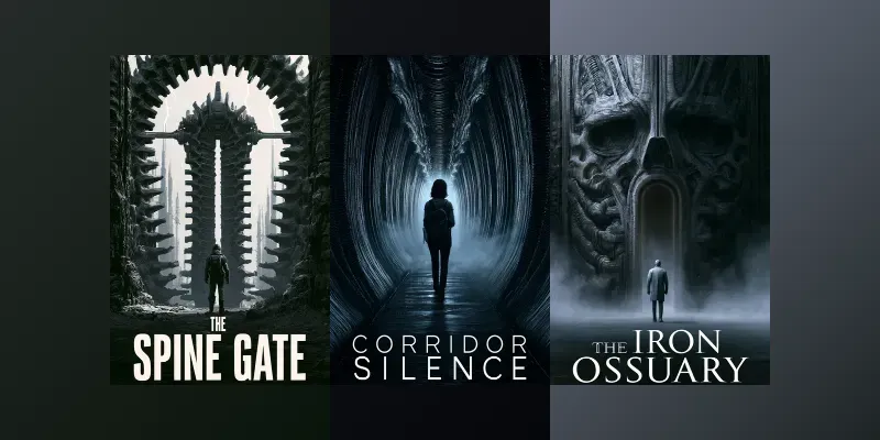 Biomechanical Scifi Horror Covers generated by undefined