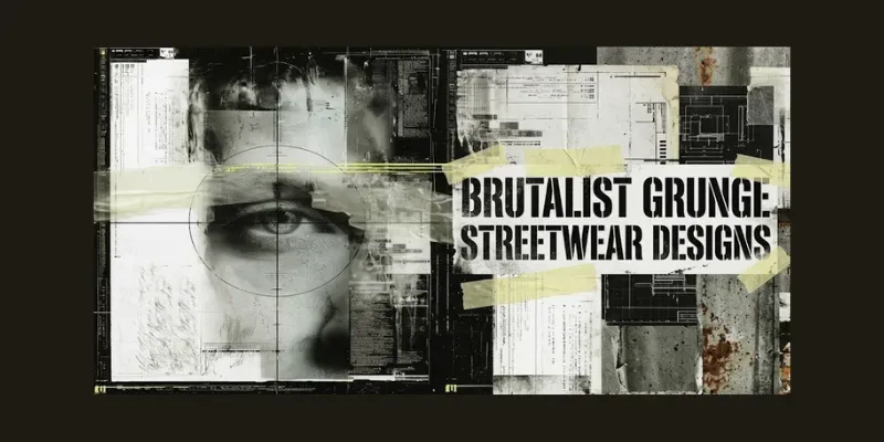 Brutalist Grunge Streetwear Designs generated by undefined
