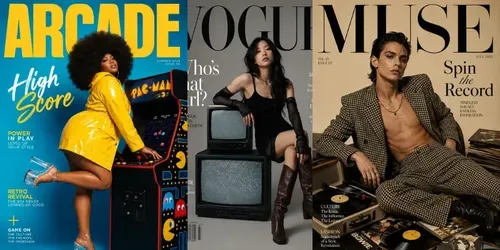 Editorial Magazine Covers generated by chatgpt-image