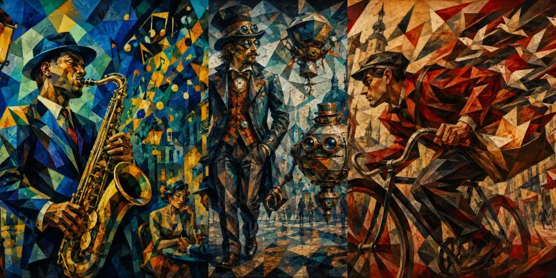 Geometric Urban Tales generated by undefined