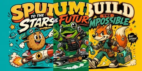 Retro Cartoon Mascot Generator generated by chatgpt-image