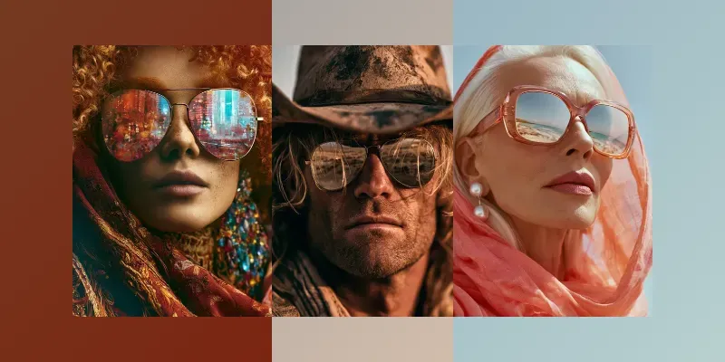 Renaissance Reflection Portraits generated by undefined