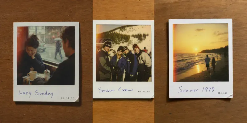 Vintage Polaroid Photo Makers generated by undefined