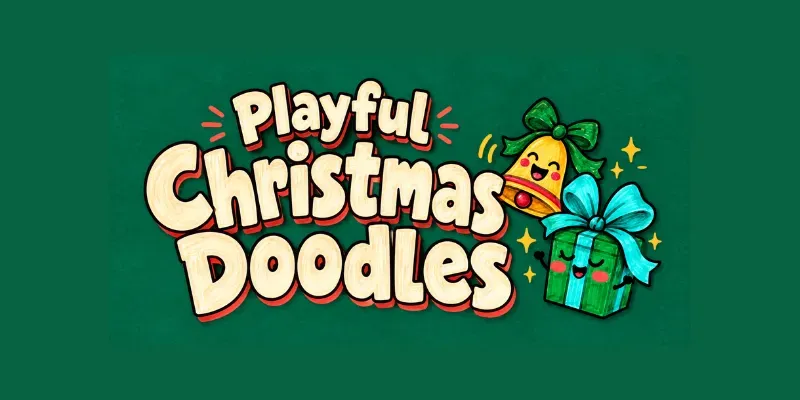 Playful Christmas Doodles