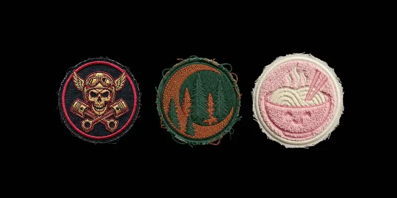 Ultrarealistic 3D Embroidered Patches