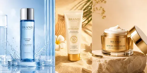 Luxury Skincare Product Ad Photos generated by chatgpt-image