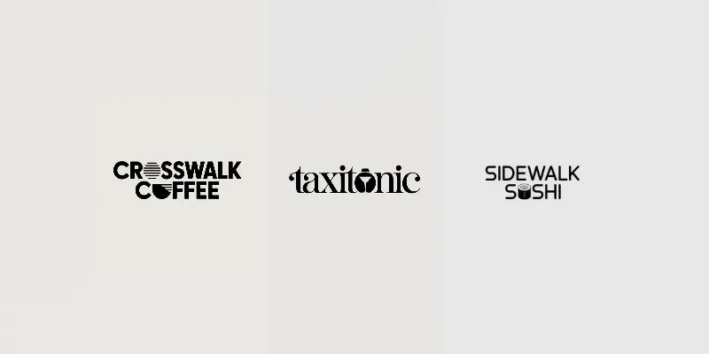 Luxury Negative Space Logos generated by undefined
