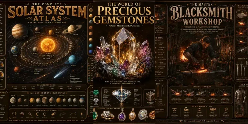 Epic Educational Infographic Packs generated by undefined