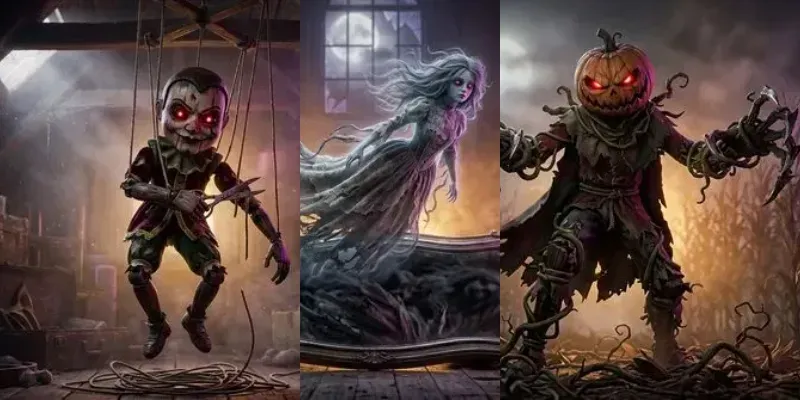 3D Dark Fantasy Horror Generator