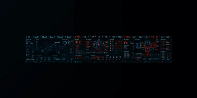 Scifi Spaceship Survival UI Generator generated by undefined