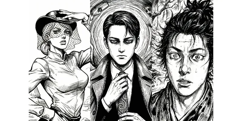 All Mangaka Style Manga Illustrations generated by undefined