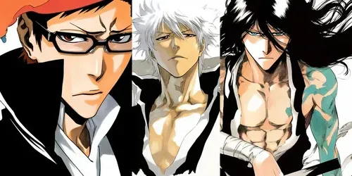 Tite Kubo Style Colored Manga Art generated by midjourney