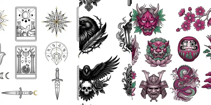 Pro Tattoo Flash Sheets generated by undefined