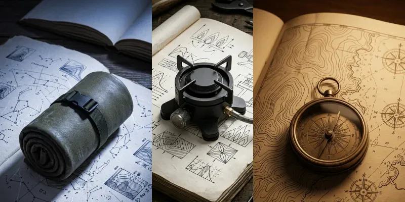 Explorers Field Journal Tactical Gear generated by undefined