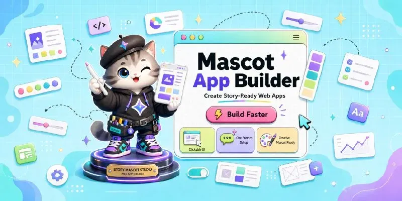 Story Mascot Studio Web App Builder generated by undefined