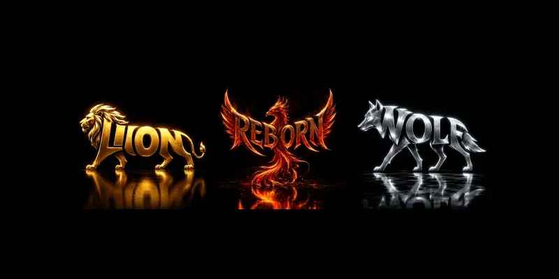 Wild Animal Logos generated by undefined