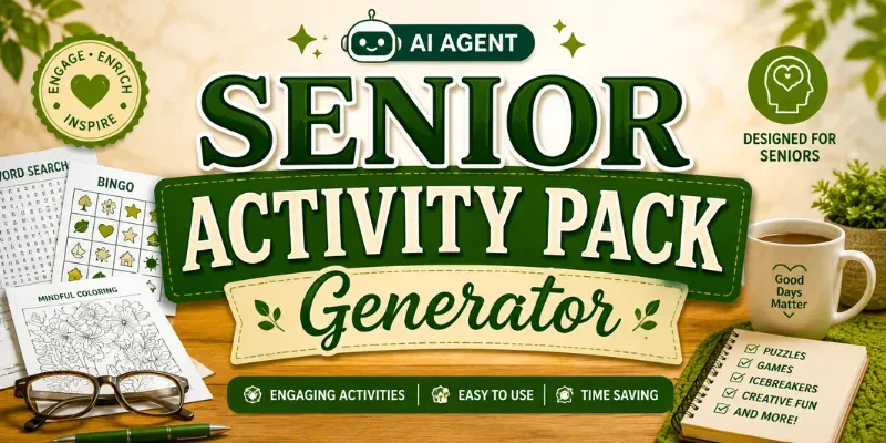 Senior Activity Pack Generator generated by undefined