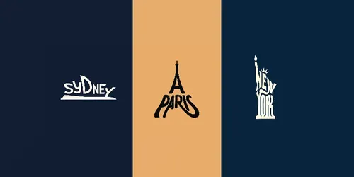 Cityscape Wordmarks generated by chatgpt-image