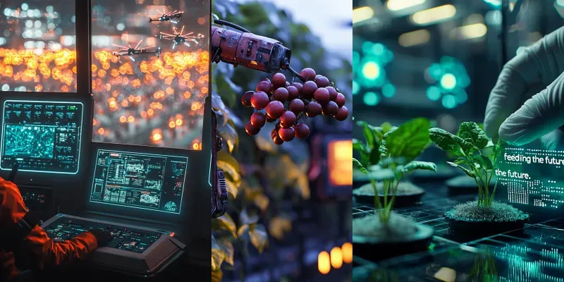 Futuristic Farm Cinematics generated by undefined