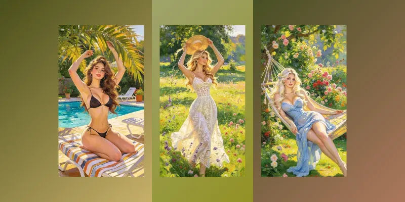 Impressionist Summer Paintings