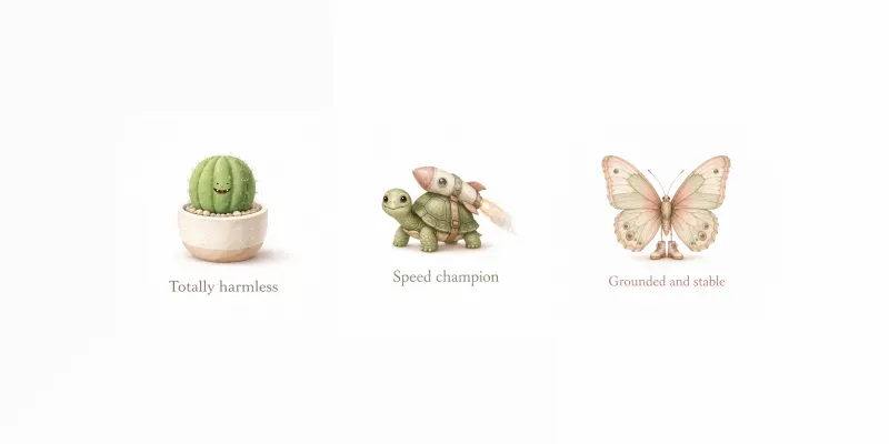 Pastel Boho Creatures Wall Art generated by undefined