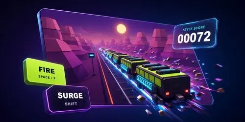 3D Armored Train Game Builder generated by codex