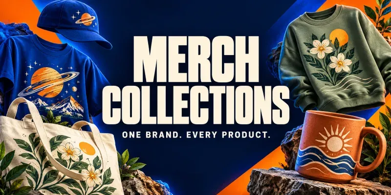 Cohesive Merch Collection Boards