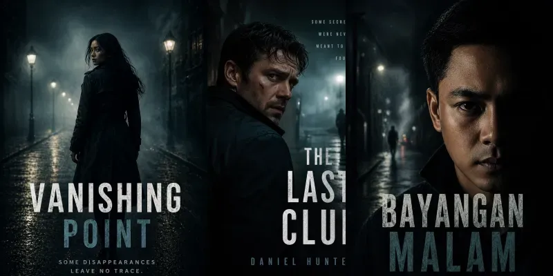 Thriller Book Cover Pros generated by undefined