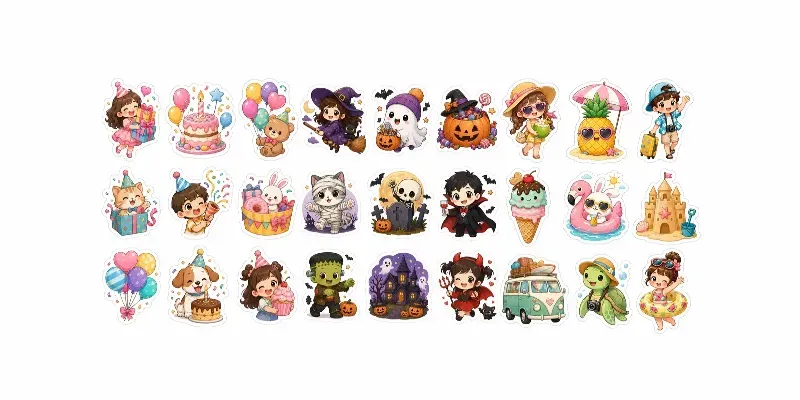 Premium A4 Sticker Sheet Generator generated by undefined