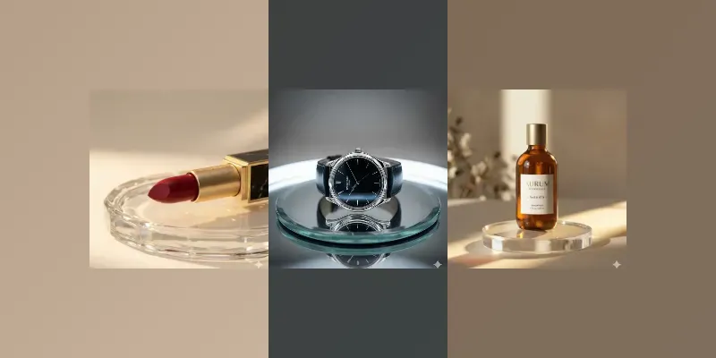 Glass Reflection Ad Product Reveals generated by undefined