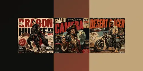 Retro Advertising Poster Kits generated by chatgpt-image