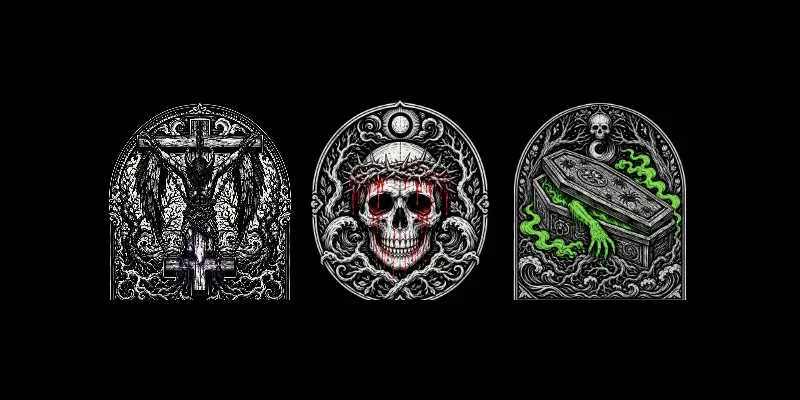 Vintage Occult Vibe Illustrations generated by undefined