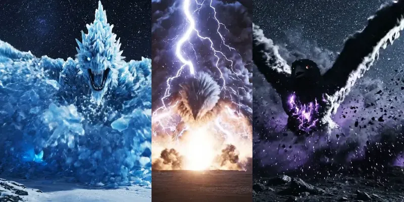 Elemental Creature Rebirth VFX Videos