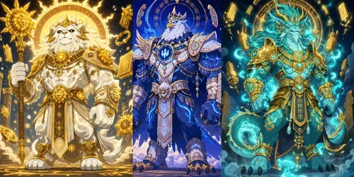 Mythic Demi God Beast Generator generated by chatgpt-image