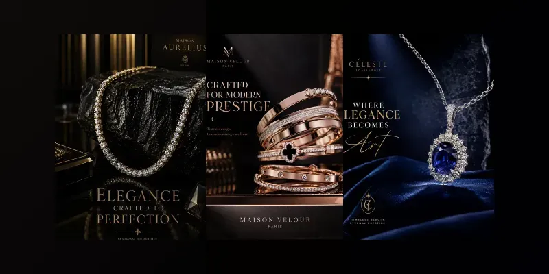 Luxury Jewelry Ads generated by undefined