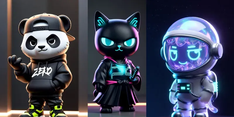 3D Collectible Figure Generator Pros generated by undefined
