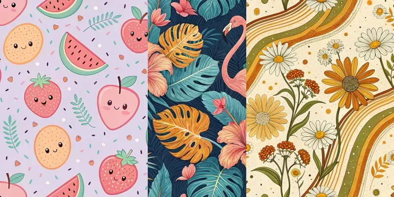 Seamless Floral Pattern Makers generated by undefined