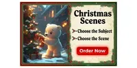 Christmas Scenes midjourney prompt mini thumbnail