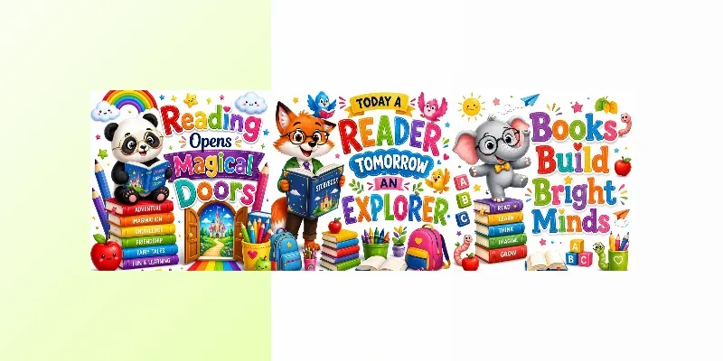 Cute Classroom Reading Poster Packs generated by undefined