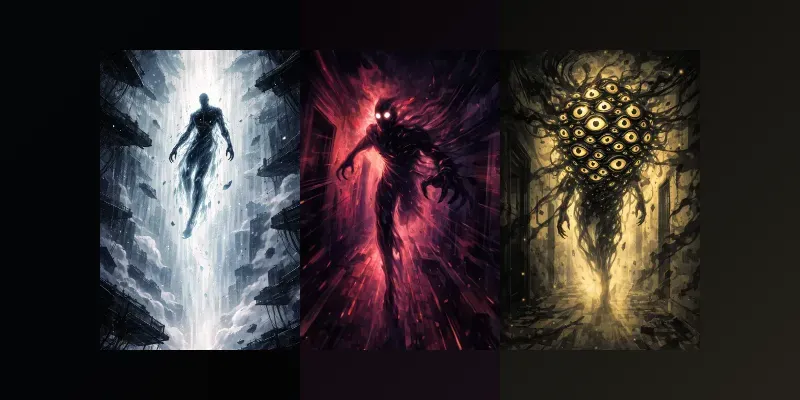 Dream Entities Surreal Illustrations generated by undefined