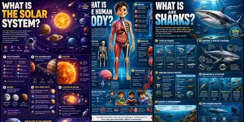 Kids Educational Poster Generator generated by chatgpt-image