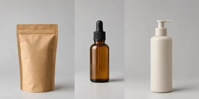 Studio Mockup Kraft Packaging