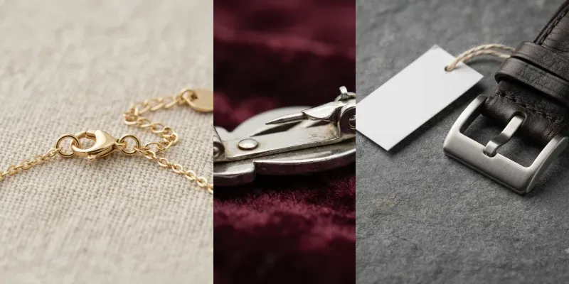 Jewelry Clasp Macro Campaign Photo Systems generated by undefined
