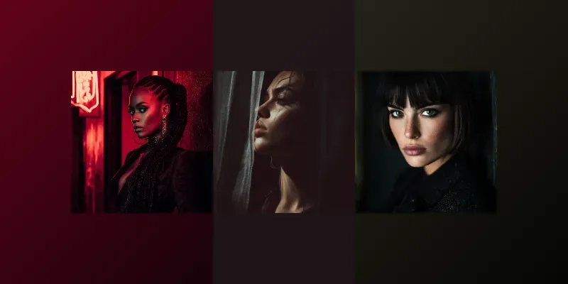 Boss Energy Dark Aesthetic Portraits generated by undefined