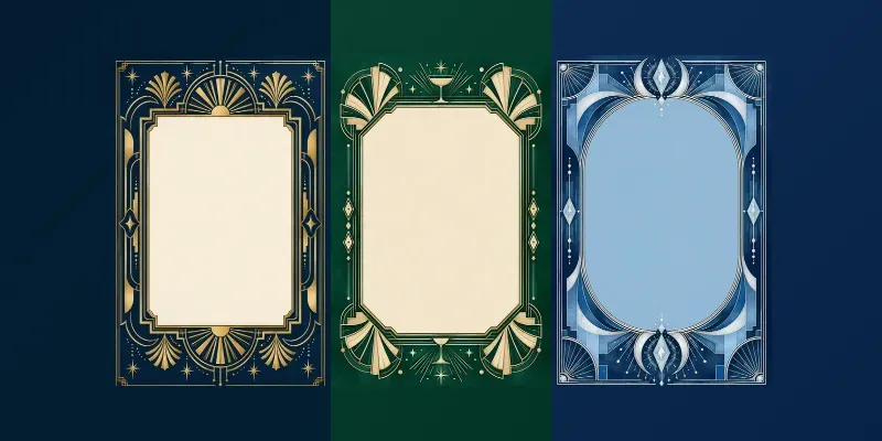 Neo Deco Celebration Borders