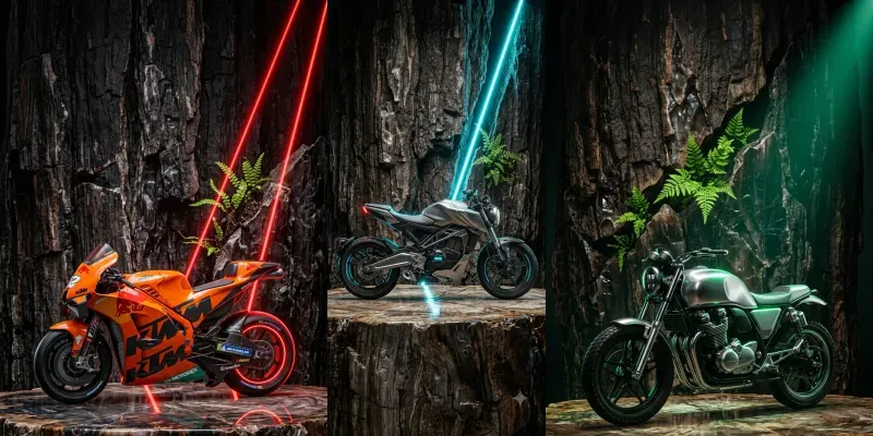 Petrified Wood Motorcycle Stages generated by undefined