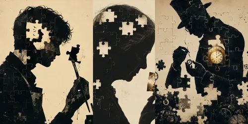 Symbolic Puzzle Portraits generated by chatgpt-image